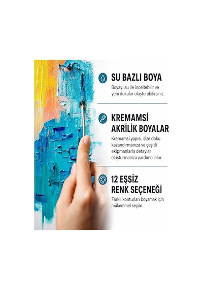 Rich Mastermix Akrilik Boya 12 Renk 60 Ml 1 Paket Metalik Renkler Akrilik Boya 12 Li Profesyonel Tuval Canvas Boyası Çok Renkli Rich Mastermix Akrilik Boya 12 Renk 60 Ml 1 Paket Metalik Renkler Akrilik Boya 12 Li Profesyonel Tuval Canvas Boyası Çok Renkli