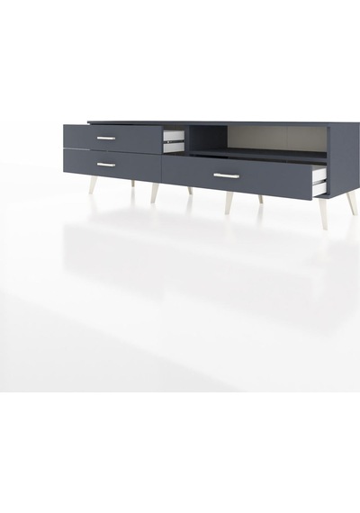 Hyperion Tv Ünitesi Tek Raflı 3 Çekmeceli 176x44x51 Antrasit-antrasit/antrasit Antrasıt/antrasıt Hyperion Tv Ünitesi Tek Raflı 3 Çekmeceli 176x44x51 Antrasit-antrasit/antrasit Antrasıt/antrasıt