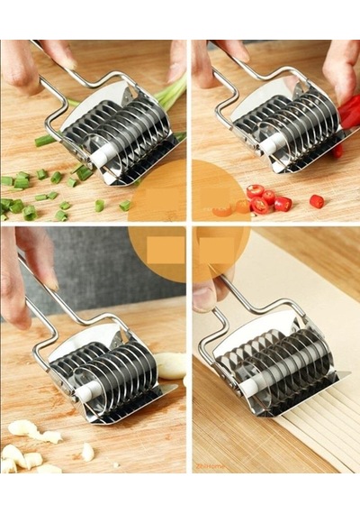 Zhlhome Fissaggi Erişte Hamur Kesici Spatula Sebze Doğrayıcı