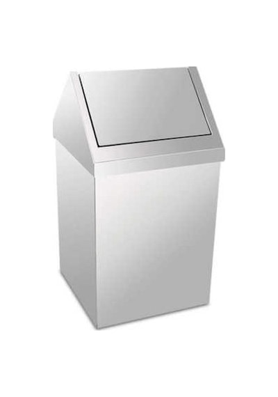 Palex 3800-311 Metal Çatı Kapaklı Çöp Kovası 11 Litre