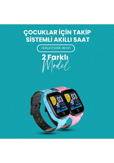 Twox Btk Kayıtlı 4G GPS+WIFI+LBS Görüntülü Konuşma Akıllı Çocuk Takip Saati
