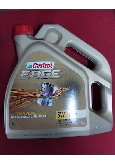 Castrol Edge 5W-30 LL DPF Tam Sentetik Motor Yağı 4 L