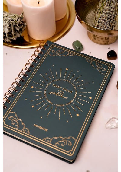 Bullet Journal Edition A5 15x21 Cm Spiralli Noktalı Tarihsiz Not Defteri Güneş Bulut