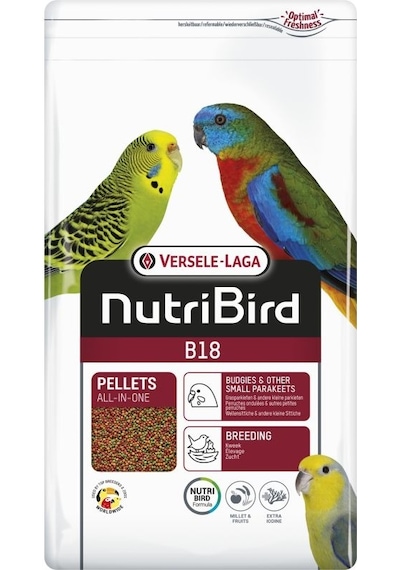 Versele Laga B18 Nutibird Muhabbet Kuşu Paraket Yem 10 KG