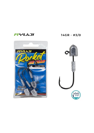 Ryuji Rocket Jighead 14gr 3/0 3 Adet standart