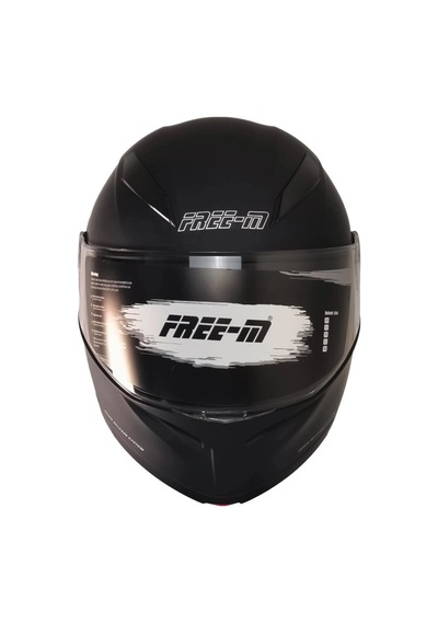 Free-M 965 Çene Açılır Kask Mat Siyah