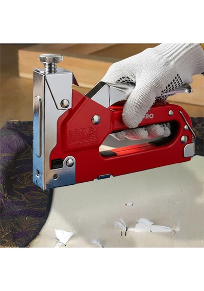 Workpro WP223005 3 In 1 4 - 14 MM Profesyonel Mekanik Zımba + 14 MM Çivi Tabancası + 1500 Adet Zımba Çivi