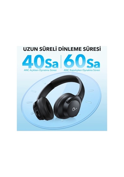 Anker Soundcore Q21i Nc Bluetooth Kablosuz Kulaklık - Aktif Gürültü Önleyici Anc - 40 Saate Varan
