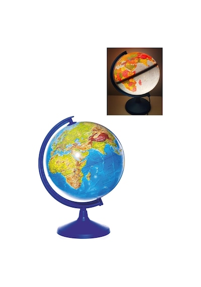 Lrs Store Işıklı Hem Fiziki Hem Siyasi Yazılabilir Dünya Küresi Atlas Harita 30cm En Büyük Boy Diğer