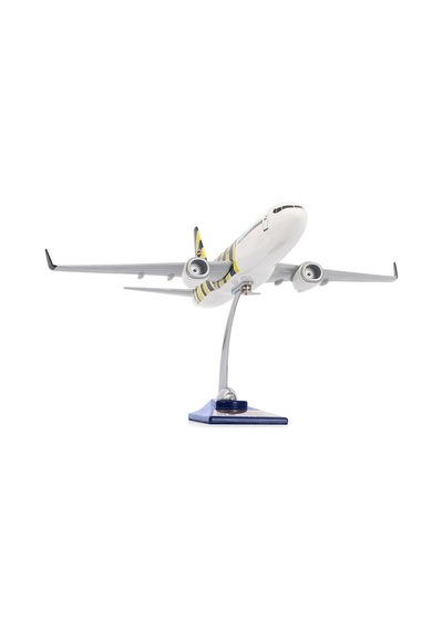 Zekupp Boeing 737-800 1/100 Ölçek Fenerbahçe Lisanslı Çubuklu Tasarım Maket Uçak