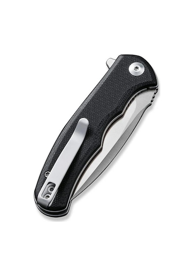 Civivi Mini Praxis Flipper Knife Black G10 Handle Kamp Çakı Siyah