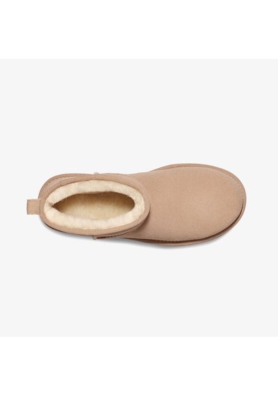 Ugg Classic Ultra Mini Platform Kadın Krem Bot Düz 1135092 Krem