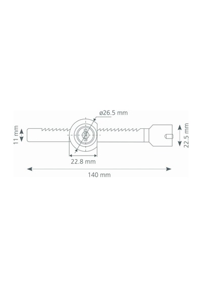Canex Cam Kilidi Sürme 140 Mm Gri
