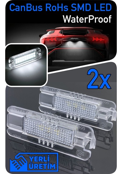 Seat Ibiza 4 5 6f , 6p , 6j Canbus Led Plaka Aydınlatma Ledi Lambası