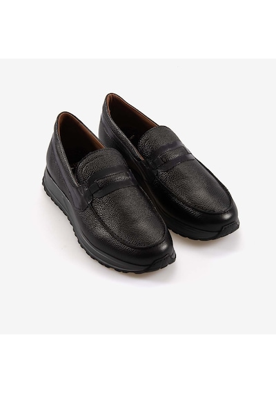 Mocassini Gold Erkek Spor & Sneaker Ayakkabı 66447 Siyah