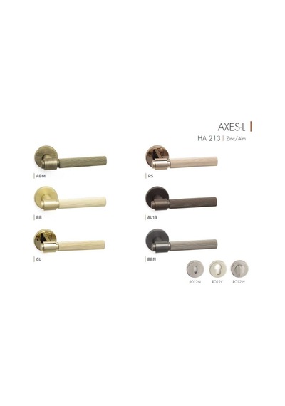 System Axes-l Kapı Kolu Rose Renk Ha213ro12 Rs