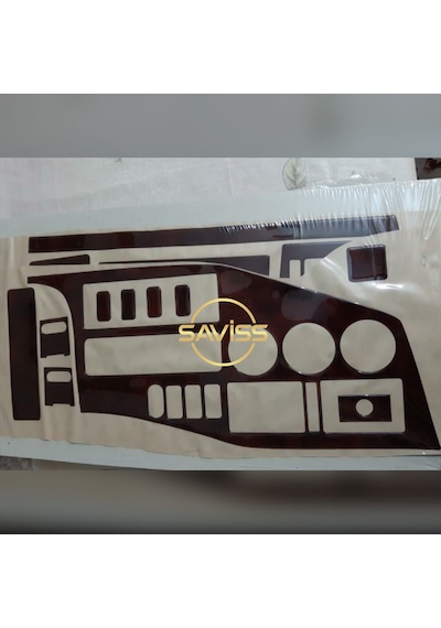 Volkswagen LT35 uyumlu Gül Desenli Maun Full Set,Torpido Konsol Maun Kaplama(Gül desenli Maun)