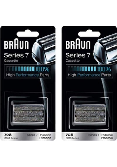 Braun Series 7 Combi 70s Kaset Değişimi Eski Adıyla 9000 Pulsonic -tüm Yeni Değer Paketi 2 Yedek