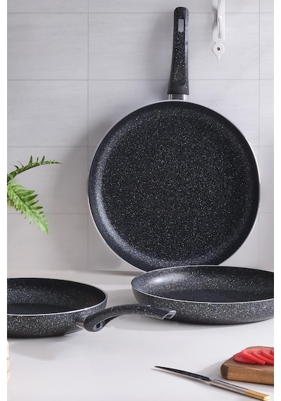 Comfort Granit Tava 32 Cm Tek Kulplu Tava