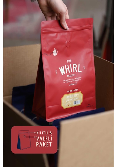 The Whirl Filtre Tanned 423 F Çekilmiş Kahve 1 Kg X 2 Adet Öğütülmüş