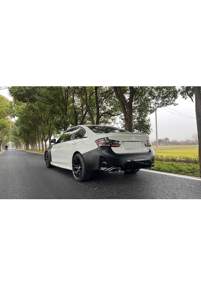 F30 3 Serisi İçin 2022+ Yükseltme G20 Facelift Body Kıt Makyajsız Kasa Xenon Farlı Modeller İçin