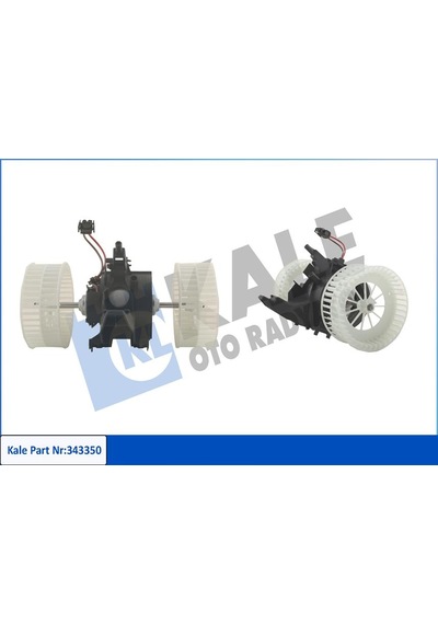 Kale 343350 Kalorifer Motoru Blower - Bmw 6 Seri 2005- 650 İ Klimalı Modeller 64116933910 - 6933910