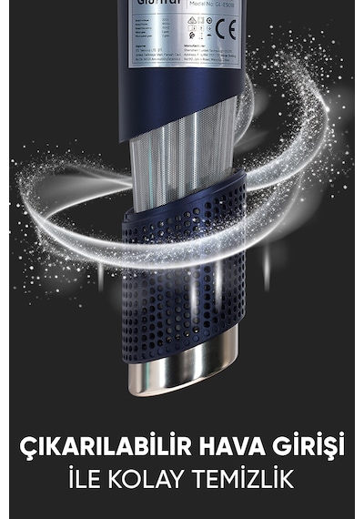 Glorifar GL-F501B Negatif İyon Saç Kurutma Makinesi