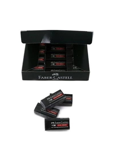 Faber-castell 7089-30 Siyah Silgi Küçük Boy Nocolor-ea4ed0c6