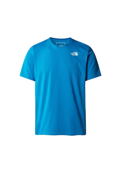 The North Face M Foundation Tracks Graphic Tee Erkek T-shirt-28157-mavi Mavi