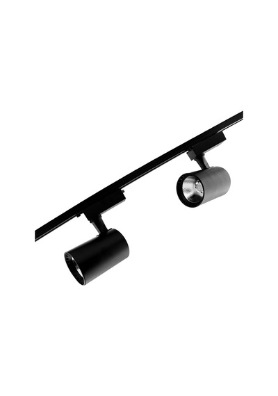 Armen 2 Adet Siyah Kasa Sarı Işık Ray Spot Ve 1 Metre Ray Set