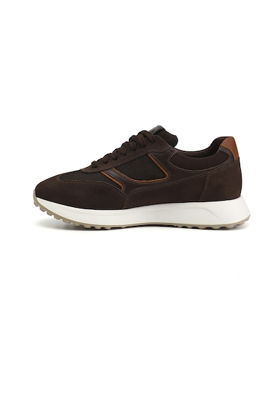 Gönderi(R) Gönderi R Erkek Kahve Süet Bağcıklı Hakiki Deri Sneaker Ddma83531647 Kahverengi