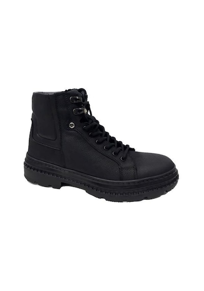 Pierre Cardin 382208 Hakiki Nubuk Deri Erkek Bot Siyah