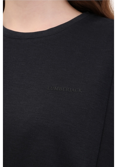 Lumberjack Wl Fun 11md1143 5fx Siyah Kadın Kısa Kol T-shirt SIYAH