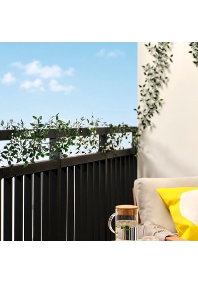 Ikea Smycka Yapay Çelenk, Beyaz, 1.5 M, Bahar Yıldızı / İç-dış Mekan