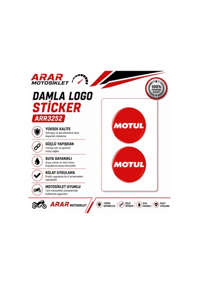 Damla Logo-sticker Motul -arr3252 0