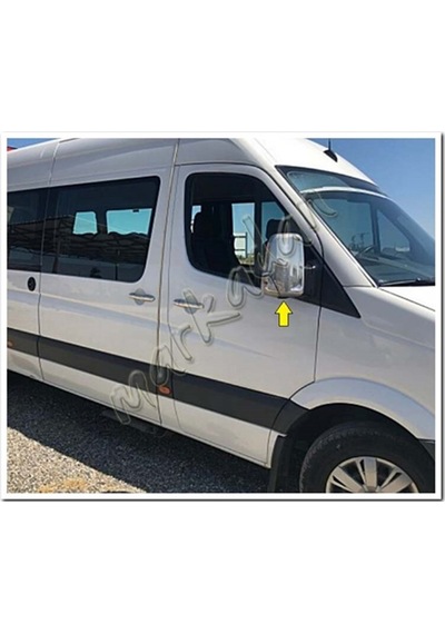 Db Chrome Vw Crafter Krom Ayna Kapağı 2006-2017 2 Parça Abs Krom