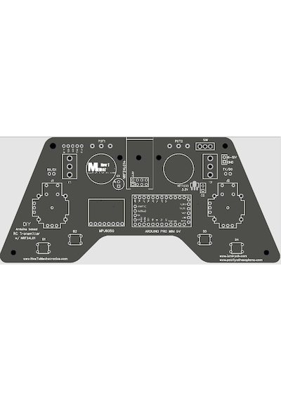 Arduino Tabanlı Radyo Kontrol Rc Kablosuz Kumanda Verici Devresi Arduino Pro Mini Sürüm V3