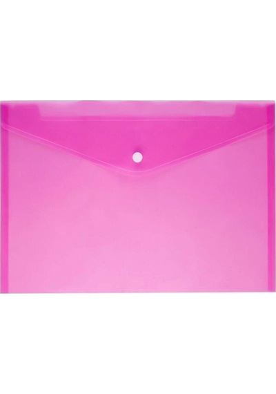 Çıtçıtlı Dosya Pembe A4 12 Li (1 Paket 12 Adet)