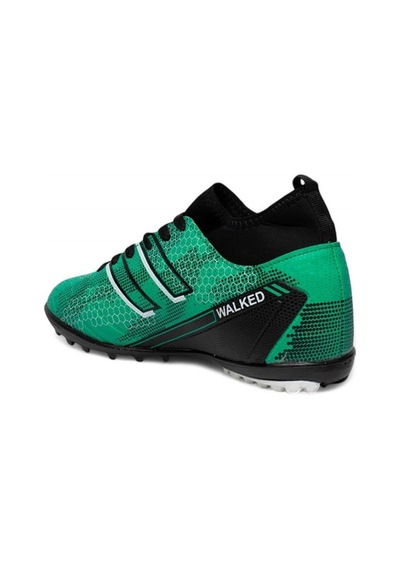Walked 107-25 Çocuk Halı Saha Krampon Yeşil Siyah 31-35 Yeşil