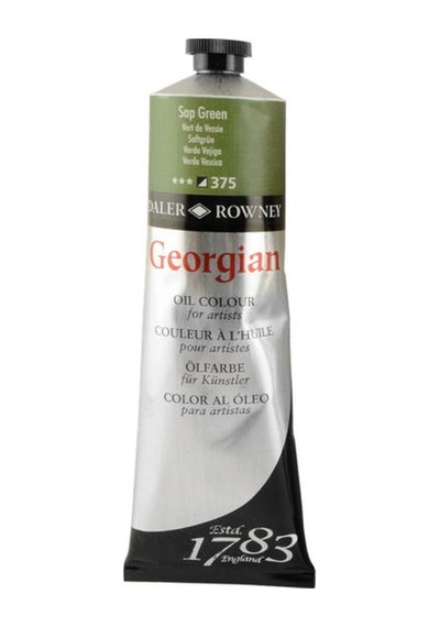 Daler Rowney Georgian Yağlı Boya 225Ml - N:375 Sap Green