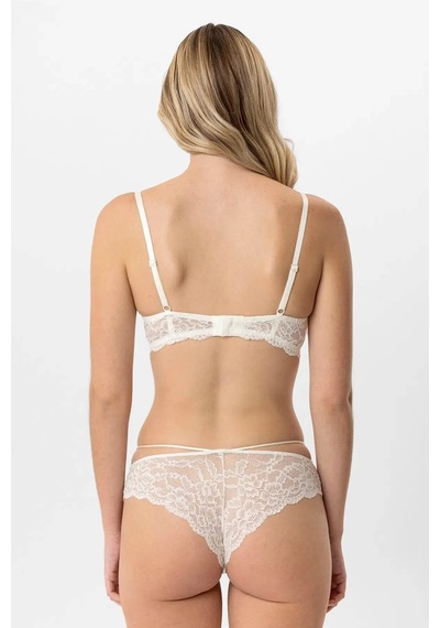 Pierre Cardin Soft 4900 Push Up Kaplı Sütyen Külot Takım Ekru