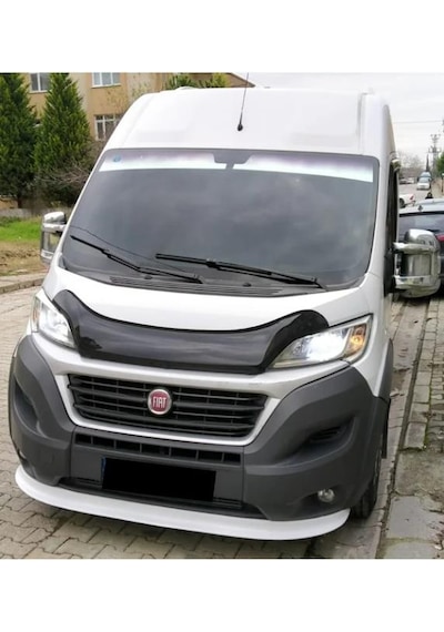 Ford Transit 2003-2013 Beyaz Ön Tampon Lip Eki/Karlık ABS Akrilik Dar
