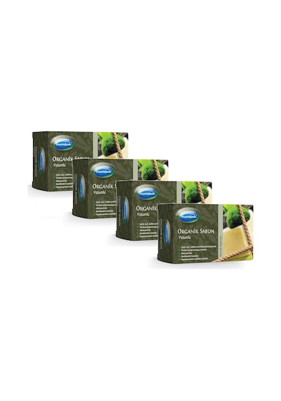 Mecitefendi Organik Yosunlu Sabun 4 x 125 G