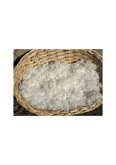 Boncuk Elyaf 1kg Beyaz