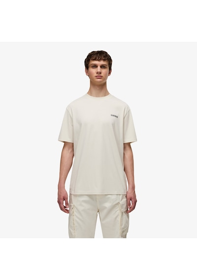 Napapijri S-small Box Erkek Bej T-shirt Np0a88trn1j1