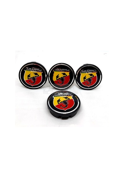 Jant Göbeği Abarth 65/62 62Mm Yuva 4'Lü Set Alüminyum