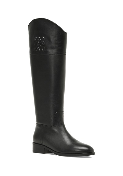 Nine West Vusıa 5pr Siyah Kadın Düz Çizme 000000000102033941 Siyah
