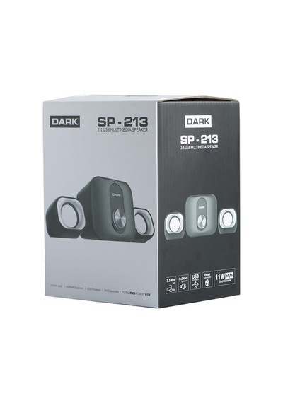 2+1 Multimedia Ses Sistemi, 11w Rms Güç İle Kaliteli Ses