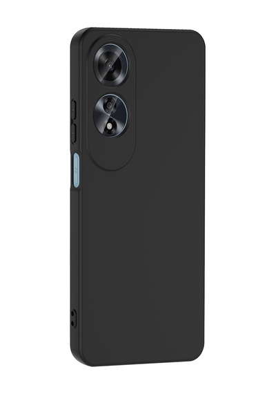Oppo A60 Kılıf Yumuşak Silikon Kamera Korumalı Lansman Pazarplus Koyu Mor
