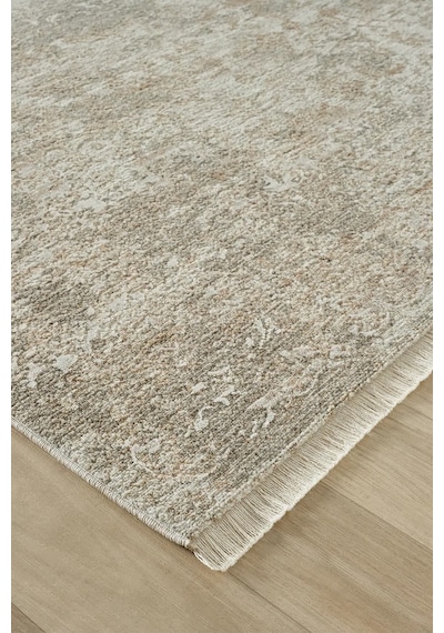 Seyran Halı Nuda 1300 Gri Mikro Polyester - Viskon Makine Halısı